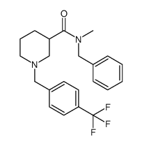 N-苄基-N-甲基-1-(4-(三氟甲基)苄基)哌啶-3-甲酰胺图片