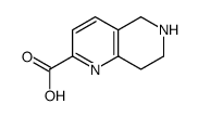 5,6,7,8-tetrahydro-1,6-naphthyridine-2-carboxylic acid Structure