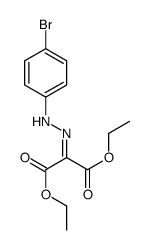 diethyl 2-[(4-bromophenyl)hydrazinylidene]propanedioate Structure