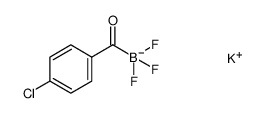 potassium 4-chlorobenzoyltrifluoroborate结构式