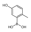 5-Hydroxy-2-Methylphenylboronic acid structure