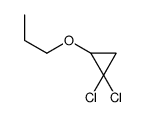 1,1-dichloro-2-propoxycyclopropane结构式