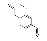 4-allyl-3-methoxybenzaldehyde结构式