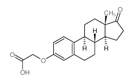 Acetic acid,[(17-oxoestra-1,3,5(10)-trien-3-yl)oxy]-结构式
