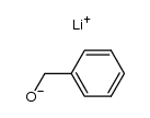lithium phenylmethanolate Structure