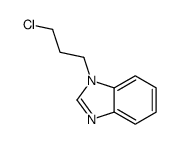 1H-Benzimidazole,1-(3-chloropropyl)-(9CI) Structure