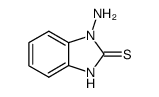 2H-Benzimidazole-2-thione,1-amino-1,3-dihydro-(9CI) structure