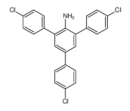 2,4,6-tris(4-chlorophenyl)aniline结构式
