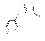 (4-溴苯氧基)-乙酸肼结构式
