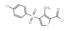 4-(4-氯苯基)磺酰-3-甲基噻吩-2-羰酰氯图片