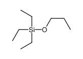 triethyl(propoxy)silane Structure