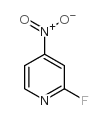 2-氟-4-硝基吡啶结构式