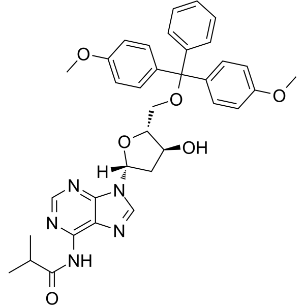5'-O-DMT-N6-ibu-dA结构式