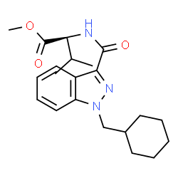 MA-CHMINACA结构式