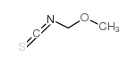 异硫氰酸甲氧基甲酯结构式