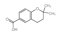 2,2-dimethylchroman-6-carboxylic acid Structure