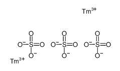 thuliium(iii) sulfate structure