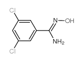 3,5-二氯-N-羟基苯甲脒结构式