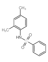 N-(2,4-二甲基苯基)苯磺酰胺结构式
