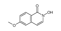 2-hydroxy-6-methoxyisoquinolin-1(2H)-one Structure