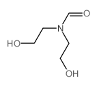 N,N-双(2-羟基乙基)甲酰胺结构式