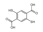 2,5-Dimercaptoterephthalic Acid Structure