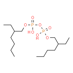 Bis(2-ethylhexyl) dihydrogen diphosphate Structure