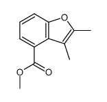methyl 2,3-dimethylbenzofuran-4-carboxylate Structure
