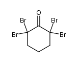 2,2,6,6-tetrabromo-cyclohexanone Structure