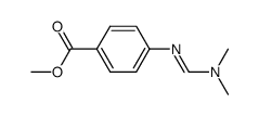 Benzoic acid, 4-[[(dimethylamino)methylene]amino]-, methyl ester (9CI)结构式