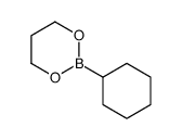 环己基硼酸-1,3-丙二醇酯结构式