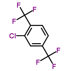 2-Chloro-1,4-bis(trifluoromethyl)benzene structure