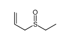 3-ethylsulfinylprop-1-ene Structure