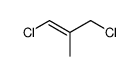 (E)-1,3-Dichloro-2-methyl-1-propene Structure