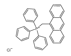 Triphenyl-(9-anthracenylmethyl)phosphonium chloride Structure