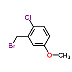 2-(Bromomethyl)-1-chloro-4-methoxybenzene Structure