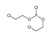 chloro-bis(2-chloroethoxy)phosphane Structure