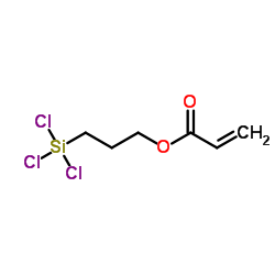 3-(Trichlorosilyl)propyl acrylate structure