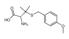 S-4-甲氧基苄基-L-青霉胺结构式