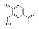 1-(4-羟基-3-(羟甲基)苯基)乙酮结构式