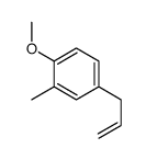 1-methoxy-2-methyl-4-prop-2-enylbenzene结构式