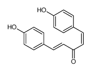 1,5-bis(4-hydroxyphenyl)penta-1,4-dien-3-one Structure