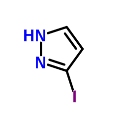 3-碘吡唑结构式