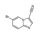 6-溴咪唑并[1,2-A]吡啶-3-甲腈结构式