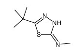 5-tert-butyl-N-methyl-1,3,4-thiadiazol-2-amine Structure