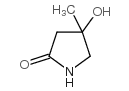 4-羟基-4-甲基吡咯烷-2-酮结构式