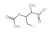 2-Butanol,1-chloro-3-nitro-, 2-acetate structure