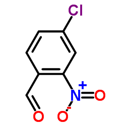 4-氯-2-硝基苯甲醛结构式