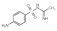 Ethanimidamide,N-[(4-aminophenyl)sulfonyl]-结构式