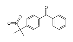 [4-(2-nitropropan-2-yl)phenyl]-phenylmethanone Structure